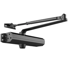 330lbs Commercial Door Closer Heavy Duty Residential Hydraulic Auto Black