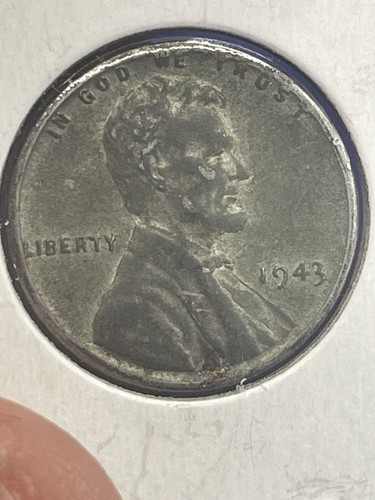 1943 Lincoln Cent Steel Penny Philadelphia LOT OF TWO - Picture 3 of 9