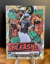 2021 Panini Donruss Jose Abreu Unleashed Gold 298/999 Chicago White Sox