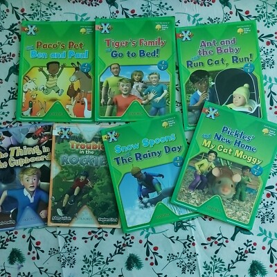 7 Oxford Reading tree Project X Read At Home Books  