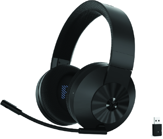 Lenovo Legion H600 Wireless Gaming Headset Black Microphone Noise
