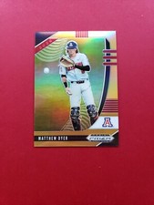 2020 Panini Prizm Draft Picks Baseball Matthew Dyer Gold /50 #PDP120