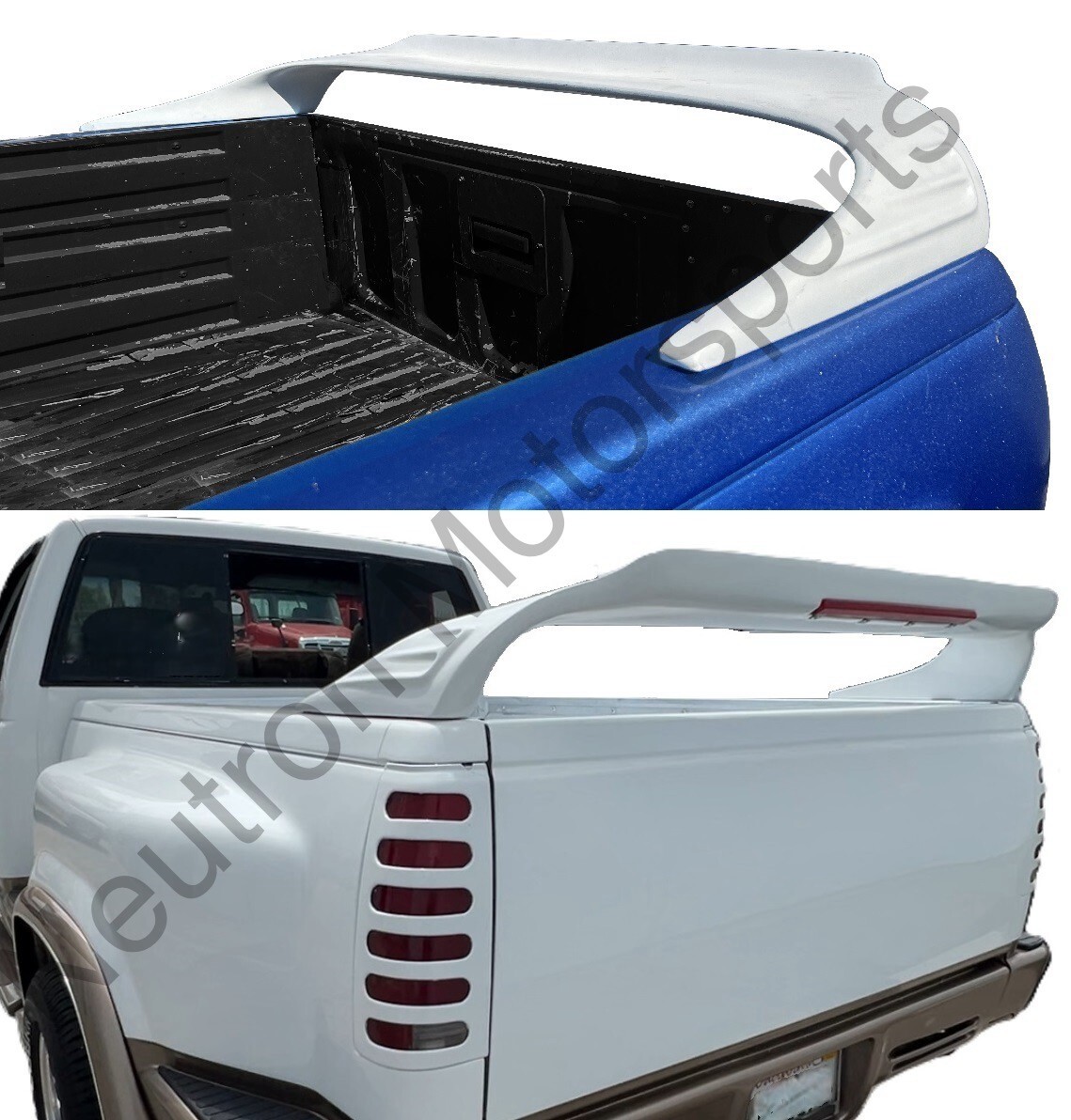 Obs Rear Spoiler TEXAS TAIL REAR SPOILER FIBERGLASS W/ LED BRAKE LIGHT 90'S OBS 88-98 ...