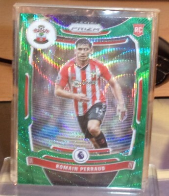 Premier League  2021-22  Green Pulsar - Romain Perraud - Southampton #118 RC