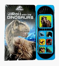 Jurassic World: Roll with the Dinosaurs Sound Book Kids Board book