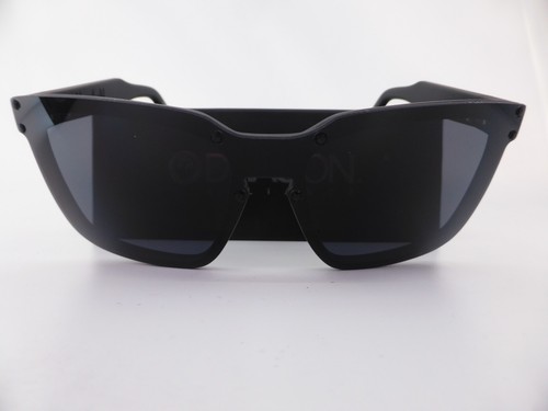 Dragon Sunglasses MANSFIELD Matte Black Lime - Grey Lenses - Made in Italy - Picture 2 of 7