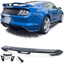 Für Ford Mustang Coupe 14-20 Heckspoiler Spoiler Performance 500 Schwarz Glanz