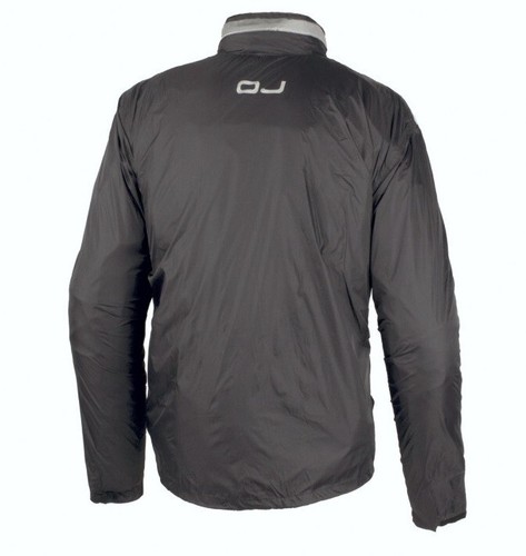 GIACCA ANTIPIOGGIA IMPERMEABILE OJ COMPACT TOP NERO BLACK MOTO TG XXL +SACCA - Imagen 2 de 4