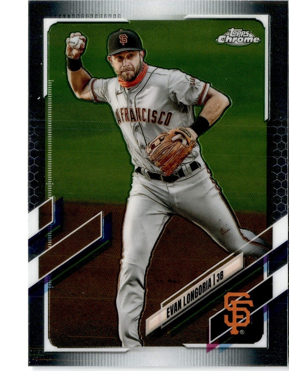 EVAN LONGORIA TOPPS 自筆サイン GAME USED パッチ EVAN