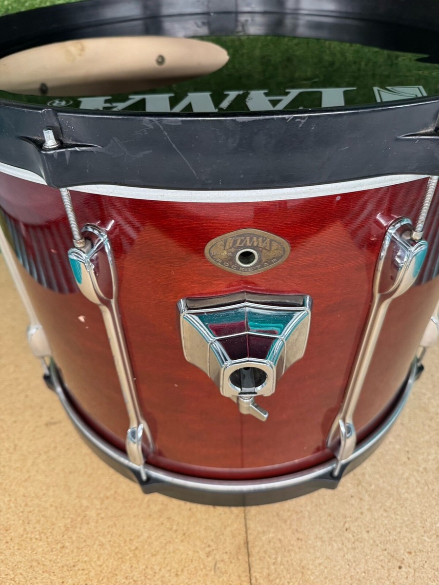 ⚡️Vintage Tama Rockstar 22”X16” Bass Kick Drum Red Lacquer