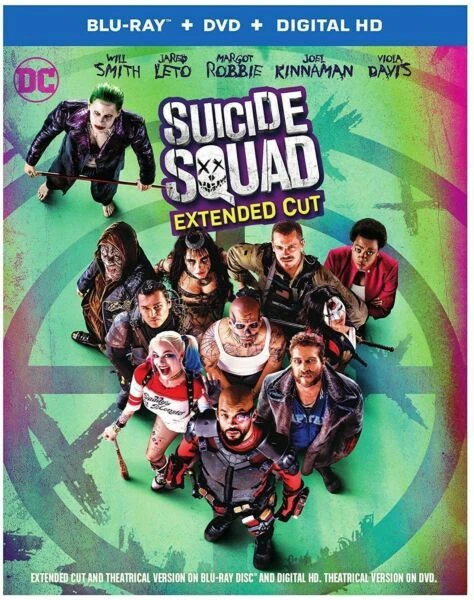 Suicide Squad DVD y Blu-ray