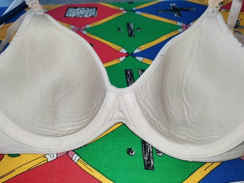 Bra white 34B underwired tshirt - Picture 3 of 4