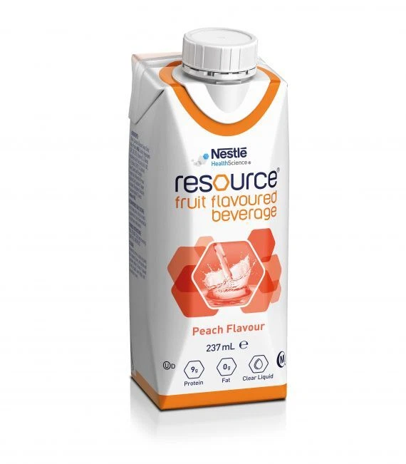 Resource Fruit Flavoured Beverage 237 ml Orange Peach Wildberry supplement drink - image 2 of 4