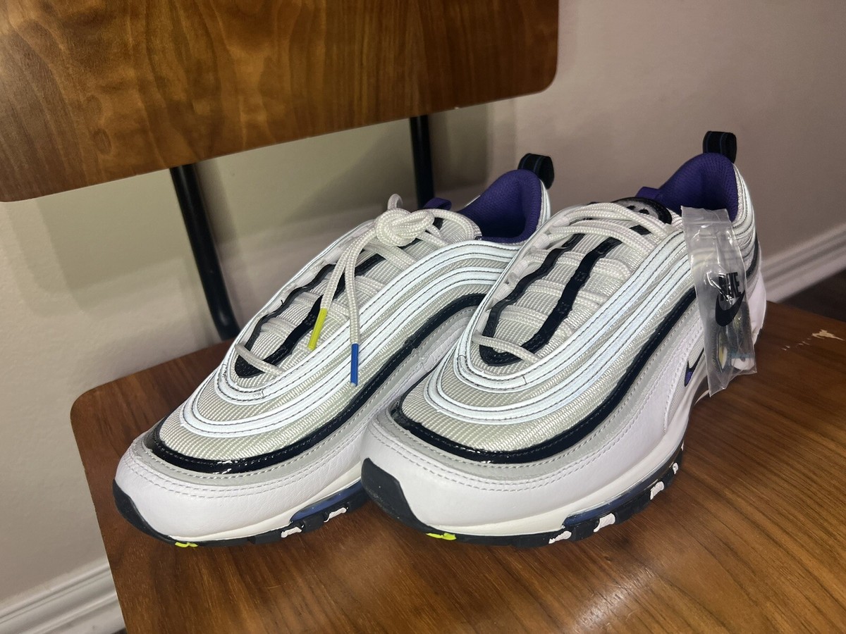 NIKE AIR MAX 97 Kaomoji EMOJI PACK DD9598-100 WHITE SILVER NIKE AIR MAX 97 Kaomoji EMOJI PACK DD9598-100 WHITE SILVER