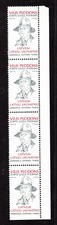 LATVIA LETTLAND BLOCK OF 4 REVENUE STAMPS BOY SCOUTS VILIS PLUDONS MNH 394