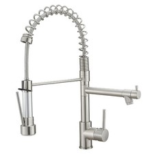 AIMADI Kitchen Faucet with Pull Down Sprayer,Commercial Stainless Steel Pull ...