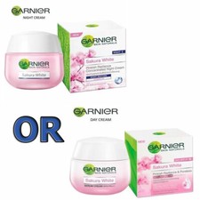 18g. GARNIER SAKURA BRIGHT PINKISH REDIANCE MOISTURUZING CREAM SPF21 PA+++