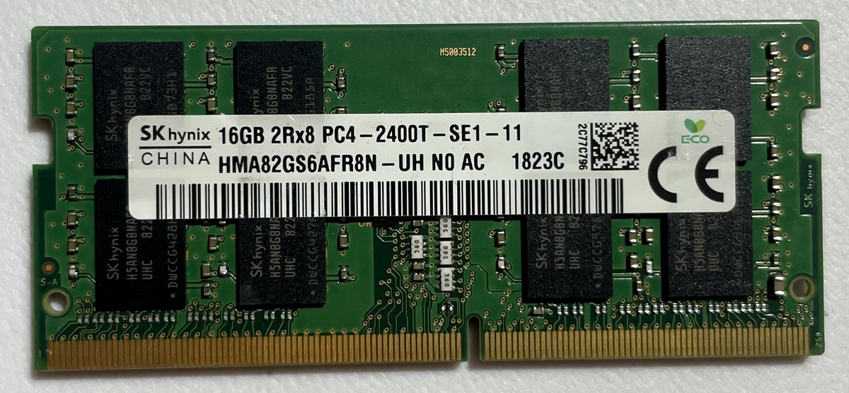 PC4-19200 (DDR4-2400) Bus Speed Computer RAM 16 GB Total Capacity