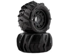 Pro-Line Dumont 2.8" Pre-Mounted Tires w/Raid Wheels (Black) (2) (Z3)