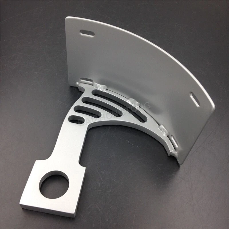 Soporte de matrícula curva de montaje lateral para Yamaha YZF R1 2004 2005 2006 Foto 4 de 4