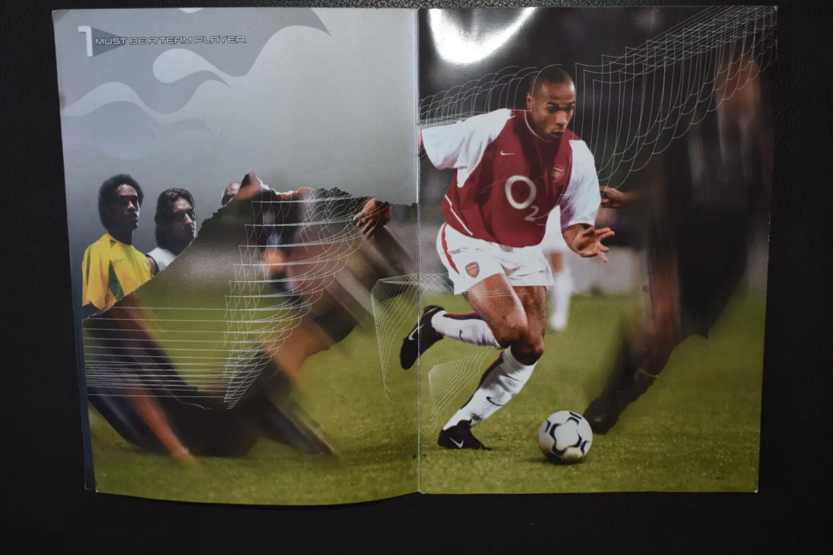 Nike Scorpion KO Cage Advert Original 2002 Football Soccer