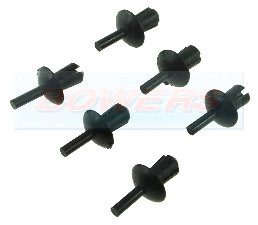 6 x GENUINE EBERSPACHER D1LC/D3LC u0026amp; COMPACT HEATER BLACK CASING RIVETS  13131051 | eBay