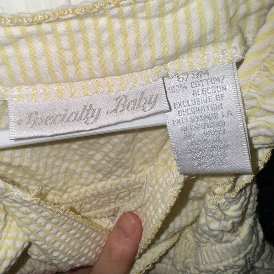 Vestido vintage especial bebé orgánico 100 % algodón 6/9 m nuevo sin etiquetas Foto 3 de 4