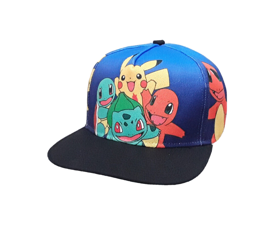 Pokemon Hat Pikachu Charizard All Over Print Snap… - image 2