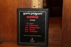 Vintage Atari Game Program Combat Tank tank Pong Biplane Jet Fighter