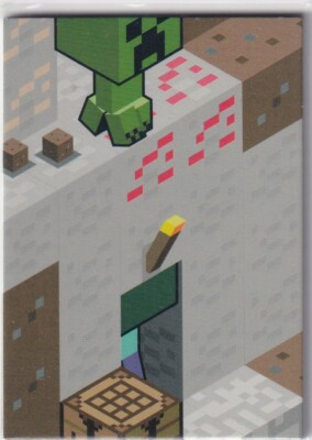 Panini Minecraft Time to Mine Trading Cards Karte Nr. 67 Scene Card Mine 4