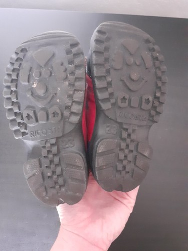 Kinder Schuhe Marke Ricosta Größe 23 Rot Blau - Imagen 8 de 9