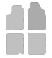 Automatten für Fiat Panda, Typ 169   (2003-2012)