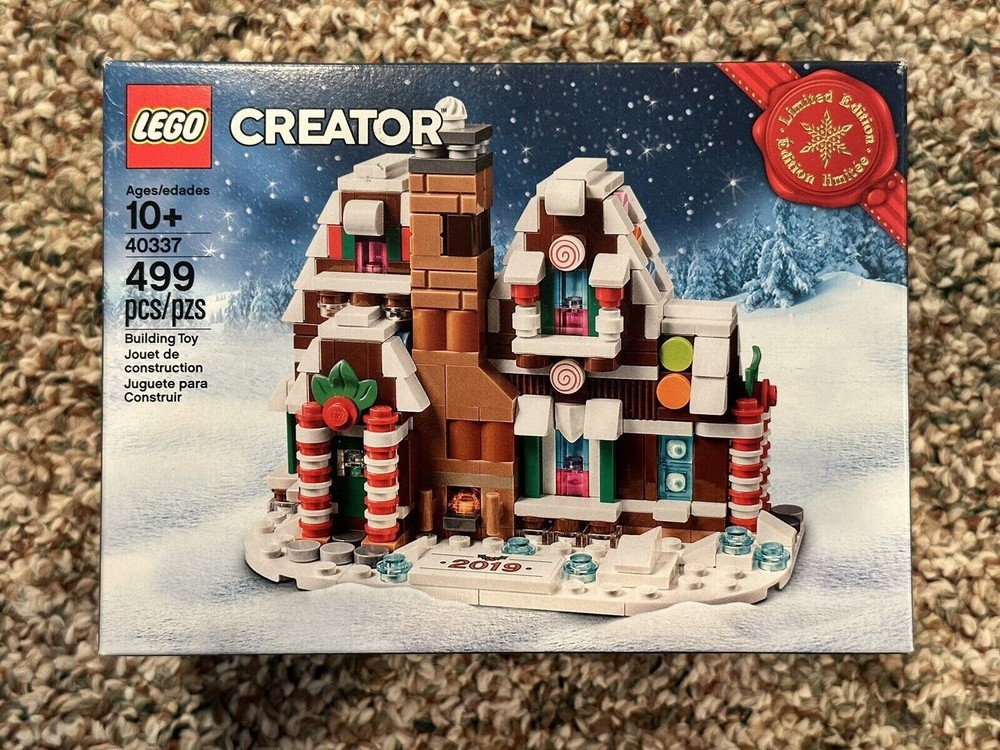 Lego 40337 Mini Gingerbread House Christmas Brand New Factory Sealed