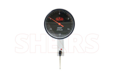 Shars Precision 1.5  Black Dial Test Indicator 0-15-0 .030  .0005  !]