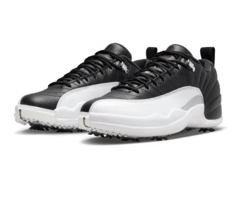 Nike Air Jordan 12 Golf Retro Playoffs Taxi Low LIV PGA Tour Tiger XII Size 11.5