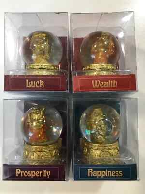 Buddha Wasserball X4 JE EINER. Glück, Reichtum, Wohlstand, Glücksgeschenk *D100