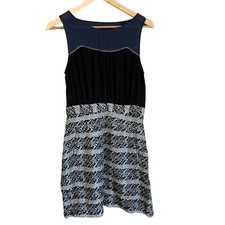 Moulinette Soeurs Sheath Dress Anthropologie Size 4 Blue