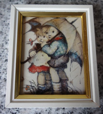 Kleine Hummel Wandbild "'Unter einem Dach" von Ars edition* Made in West Germany