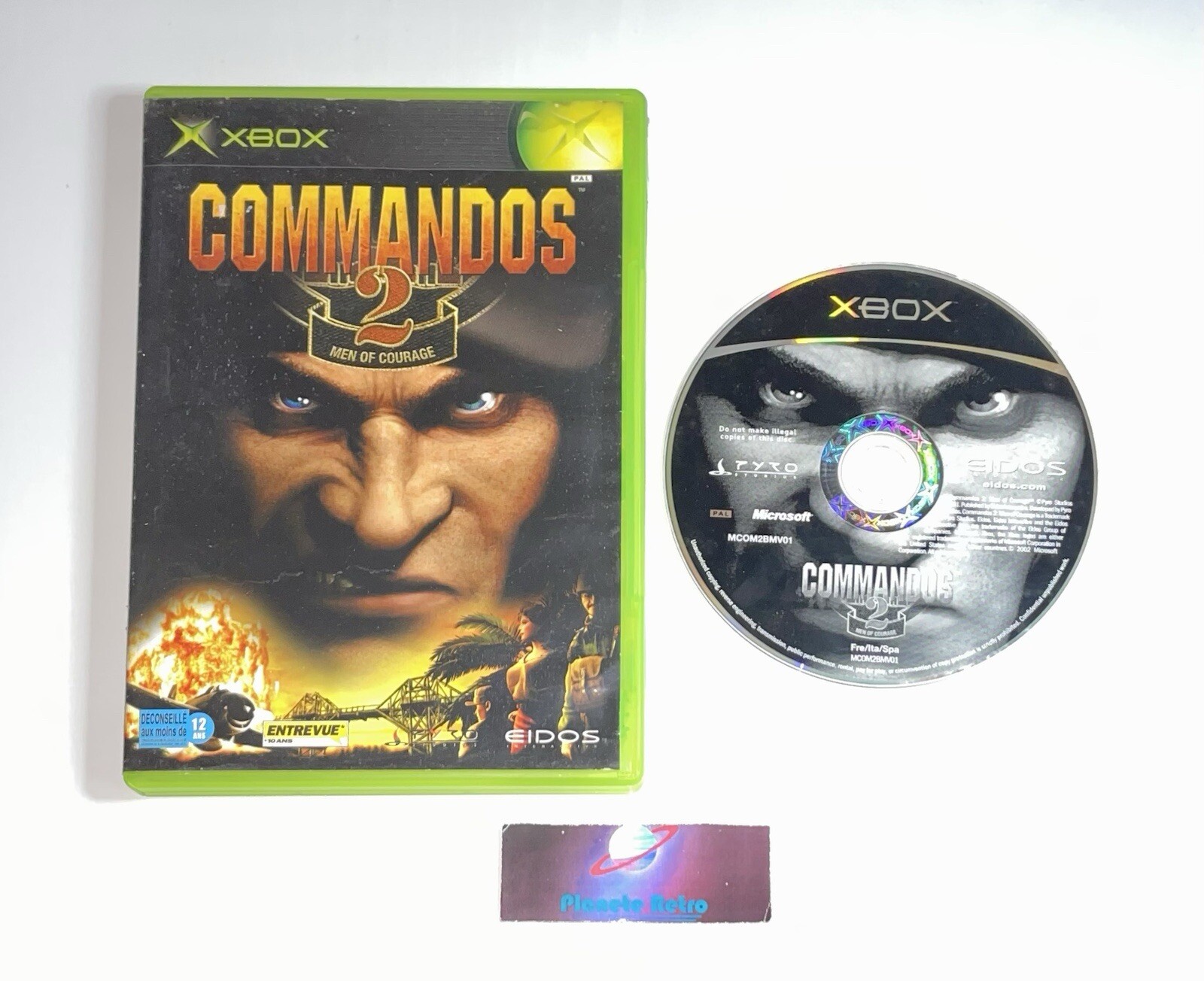 Commandos 2 Men Of Courage  - Xbox Sans Notice Version Francaise Microsoft