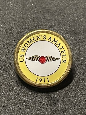 1911 U.S. Women's Amateur Championship 3/4'' Stem Golf Marker - Baltusrol GC