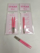 LYKKE BLUSH 3.5" interchangeable wooden needle tips