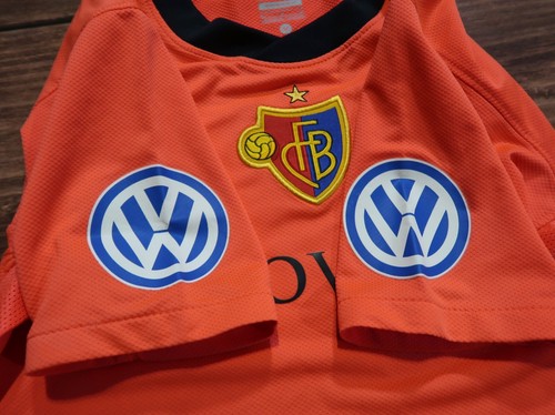 ✅Camiseta de fútbol visitante Nike FC Basel 1893 2011 2012, talla M para niño - Imagen 9 de 17