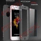 COVER for APPLE IPHONE 8 with TEMPERED GLASS ULTRA THIN SHOCK ABSORPTION