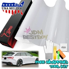 ESSMO PET Super Gloss White Car Vehicle Vinyl Wrap Decal Glossy Like Paint