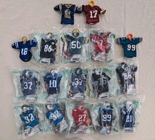 Lot of 17 2007 Burger King NFL Mini Jerseys Colts Eagles Pakers  Jags And More
