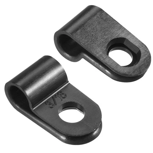 20Pcs Nylon R-type Cable Clamp Organizer Rope Clips for Wire Management 4.8mm