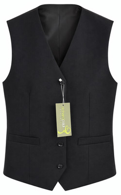 Schwarze Fischgrät Weste Wolle Mason Mason Freemason Vest Einreiher