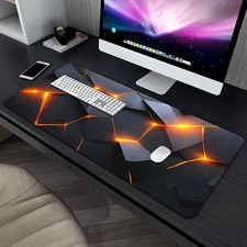 40*90cm [XXL Rubber Desk Mat] 1pc XXL Rubber Desk Mat, Multi-Functional Mousepad