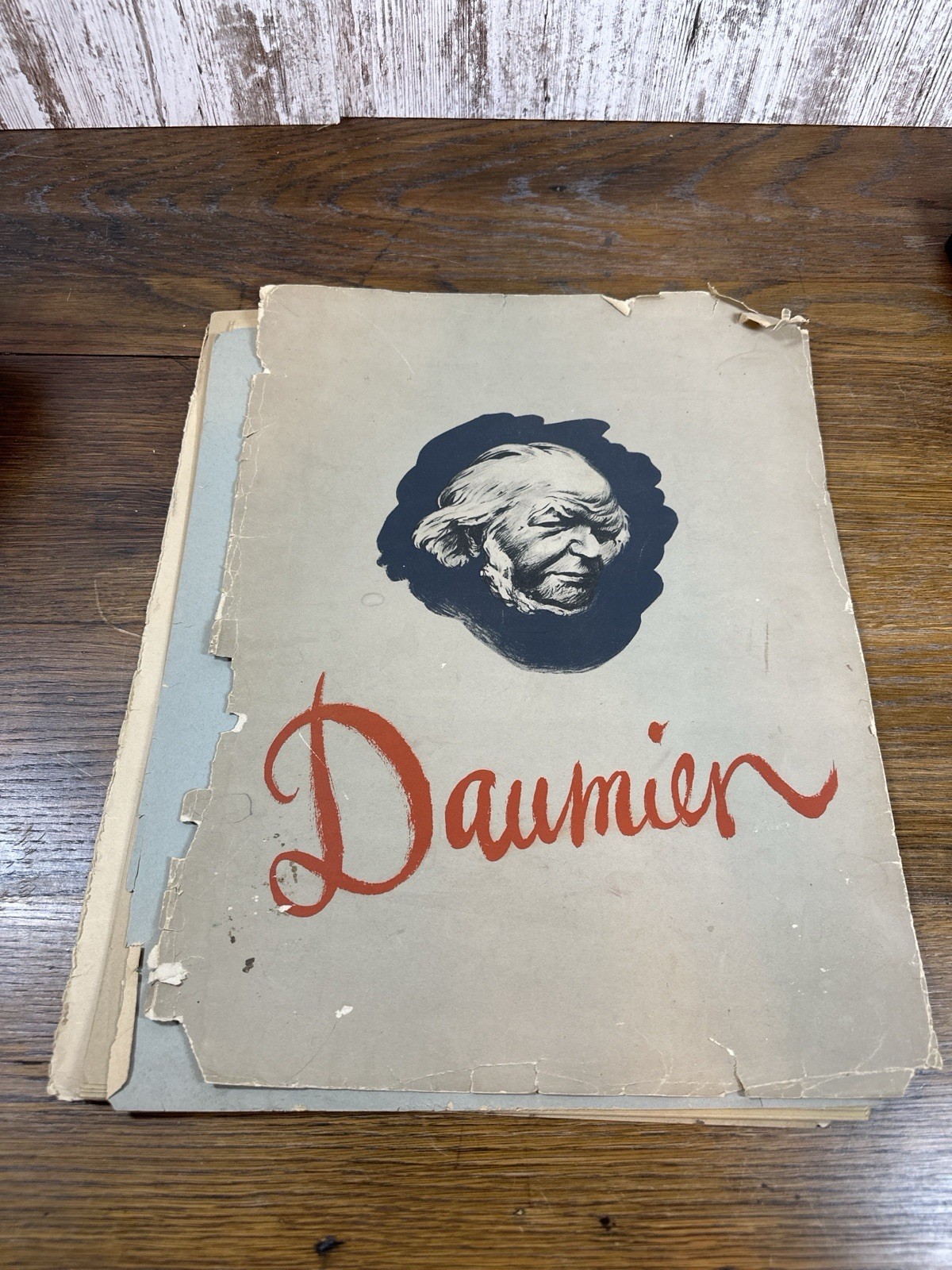 Lot of 11 Honoré Daumier Art Prints Lithograph Plates Vintage Portfolio France