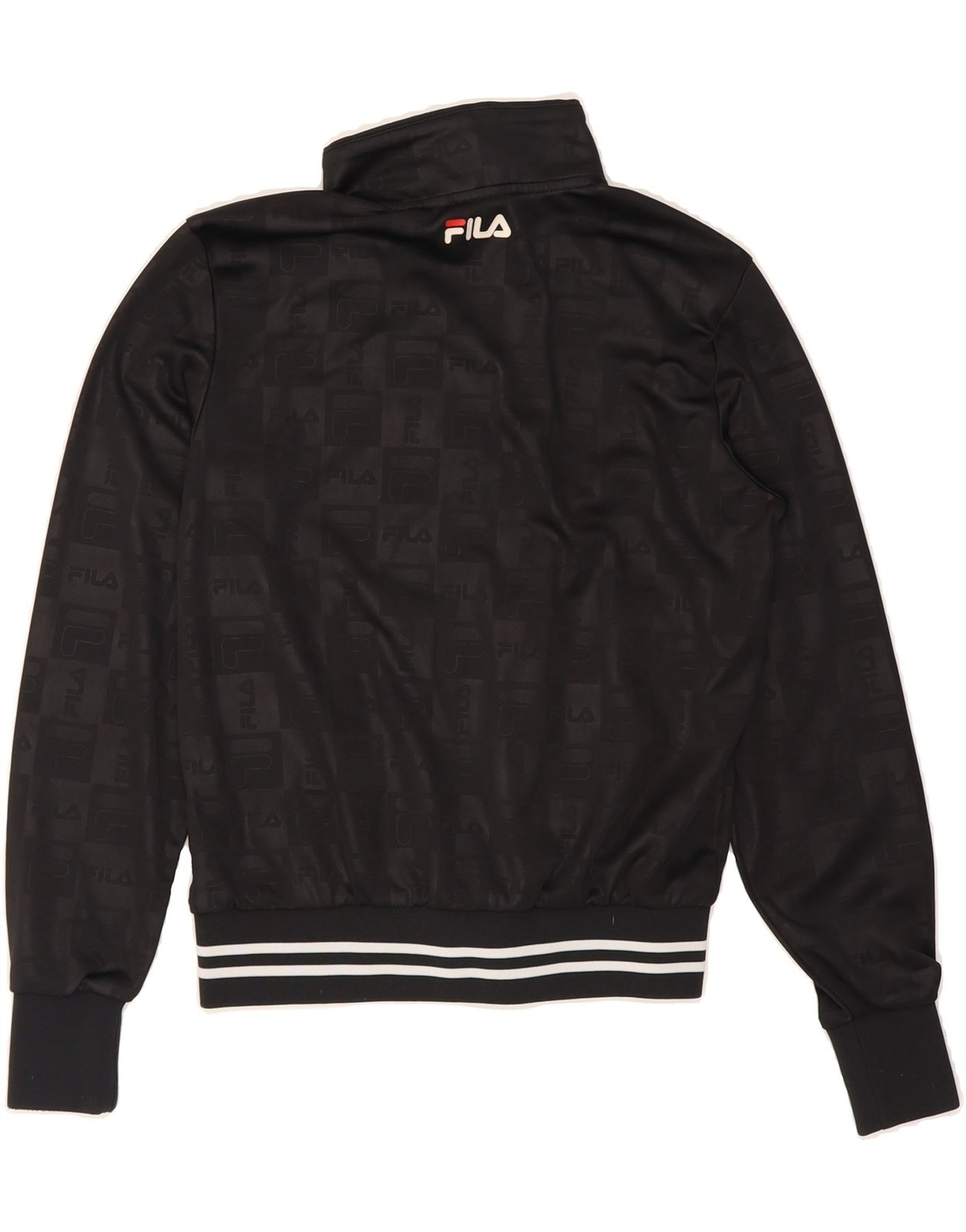 FILA Giacca Tuta Uomo Grafica XS Nero Poliestere DL37